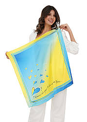 Хустка дизайнерська "З Україною в серці" від My Scarf