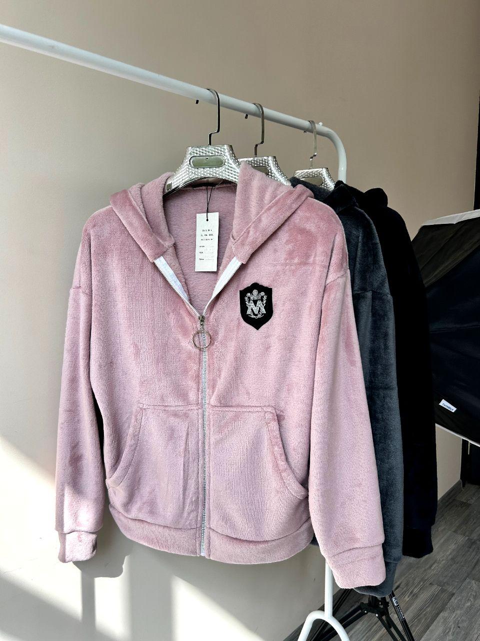 Бомбер жіночий з капюшоном, фото 1