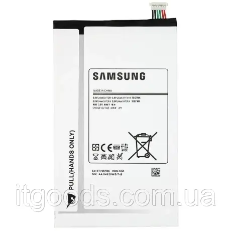 Оригінальний акумулятор EB-BT705FBC | EB-BT705FBE | EB-BT705FBU для Samsung Galaxy Tab S 8.4 T700 T701 T705