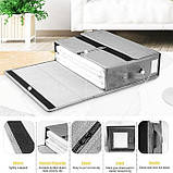 Органайзер для зберігання постільної білизни Кофр для одягу Короб у шафу складаний, фото 5