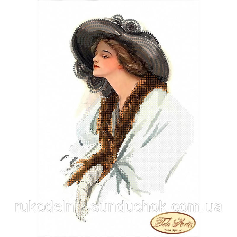 Схема для вышивания бисером Tela Artis Анна ТМ-078
