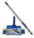 Швабра скребок для миття вікон AquaPur з телескопічною ручкою 130 см, склоочисник, фото 2