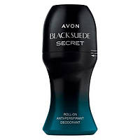 Дезодорант-антиперспірант з кульковим аплікатором Black Suede Secret Avon, 50 мл