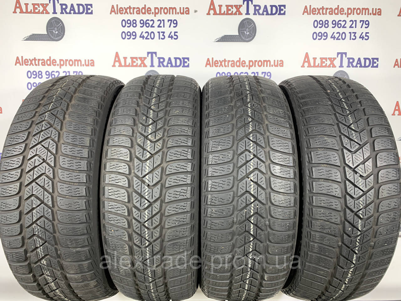 205/55 R17 Pirelli Sottozero 3 зимові шини б/у, фото 1