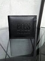 Брендовий гаманець портмоне Hugo Boss H4687 чорний