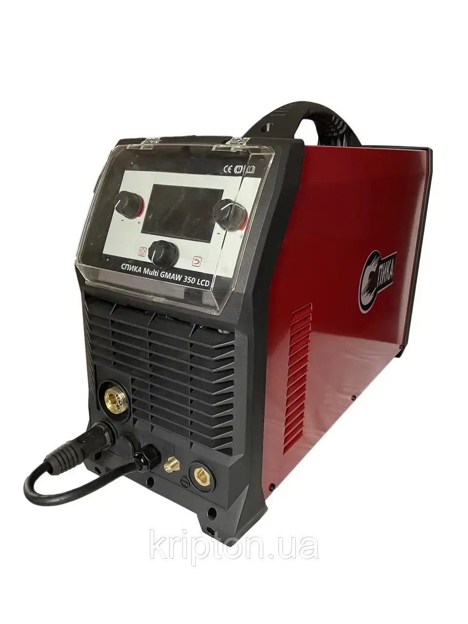 СПІКА GMAW 350 LCD (Зварювальний напівавтомат інверторного типу)