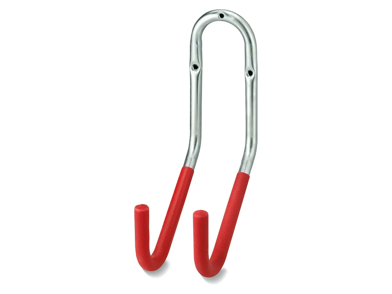 Гаражний настінний гачок подвійний PARKSIDE багатофункціональний сталевий прогумований 33 х 12 х 10 см, фото 1