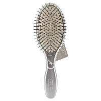 Щітка масажна Експерт Care Oval Nylon Bristles Silver (Ceramic + Ion Supreme Pro) Olivia Garden