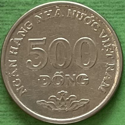 Монета В'єтнаму 500 донг 2003 р., фото 1
