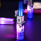 Запальничка турбо 4 форсунки в подарунковому пакованні LG — 778, фото 6