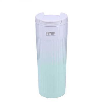 Термос металевий 500 мл термокухоль із нержавіючої сталі до 12 годин Зелений HP154GR