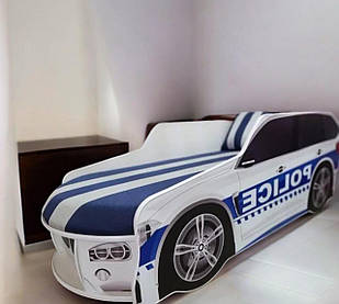 Дитяче ліжко машина Поліція серії Преміум