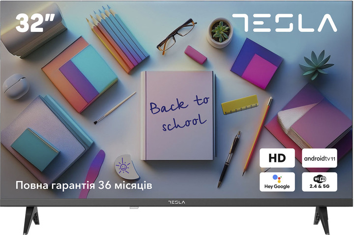 Телевізор Tesla 32E635BHS Smart TV ( Новий)