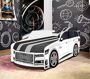 Дитяче ліжко машина Audi Q7 (Ауді) серії Преміум