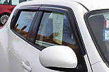 Дефлектори вікон (вітровики) Nissan Juke 2010-2022 (Autoclover/Корея), фото 9