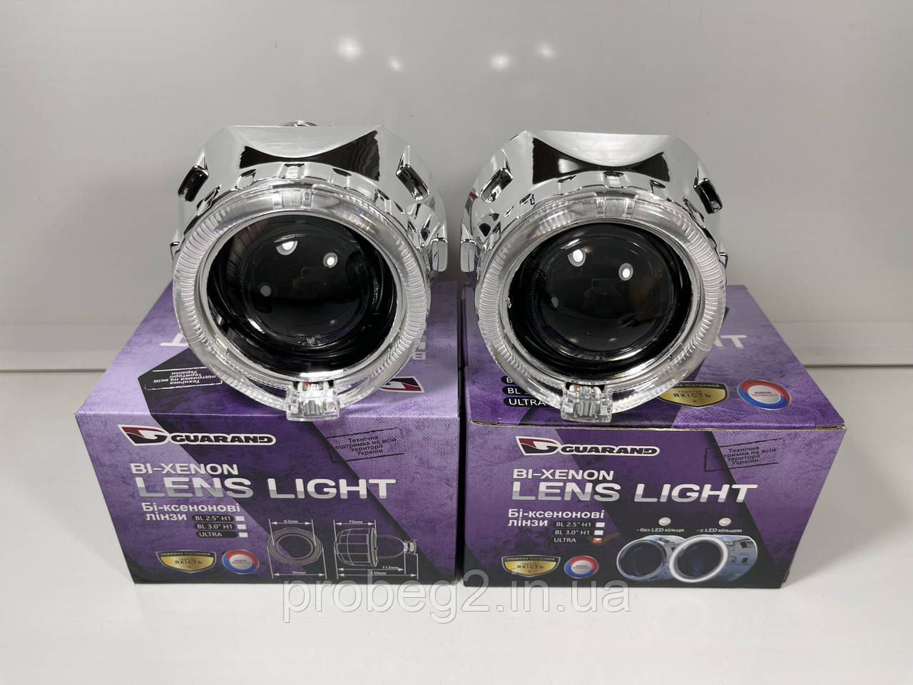 Лінзи 2.5 Guarand Ultra з ангельськими очками 2 шт.