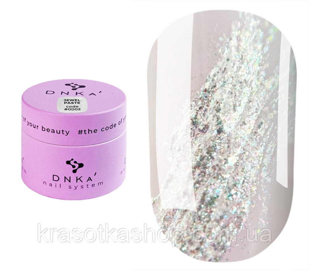Арт-паста для фактурних дизайнів Jewel Paste 0002 DNKa, 5 мл