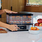 Сушарка для овочів, фруктів та грибів, дегідратор Zeegma Dry Chef Silver, фото 5