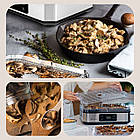 Сушарка для овочів, фруктів та грибів, дегідратор Zeegma Dry Chef Silver, фото 6