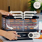 Сушарка для овочів, фруктів та грибів, дегідратор Zeegma Dry Chef Silver, фото 11