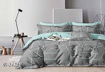 Сімейний комплект постільної білизни Gold Delux B-1421 (економ)