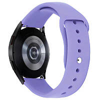 Силіконовий ремінець Sport для Smart Watch 20mm Бузковий / Light Elegant Purple