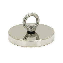 Магніт з кільцем D120 натяг 0-480 кг неодимовий потужний пошуковий магніт smart