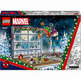 LEGO Новорічний Адвент календар Marvel Spider- Man різдвяний календар Людина-Павук Advent 76293, фото 8