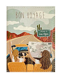 Обкладинка на загранпаспорт BON VOYAGE