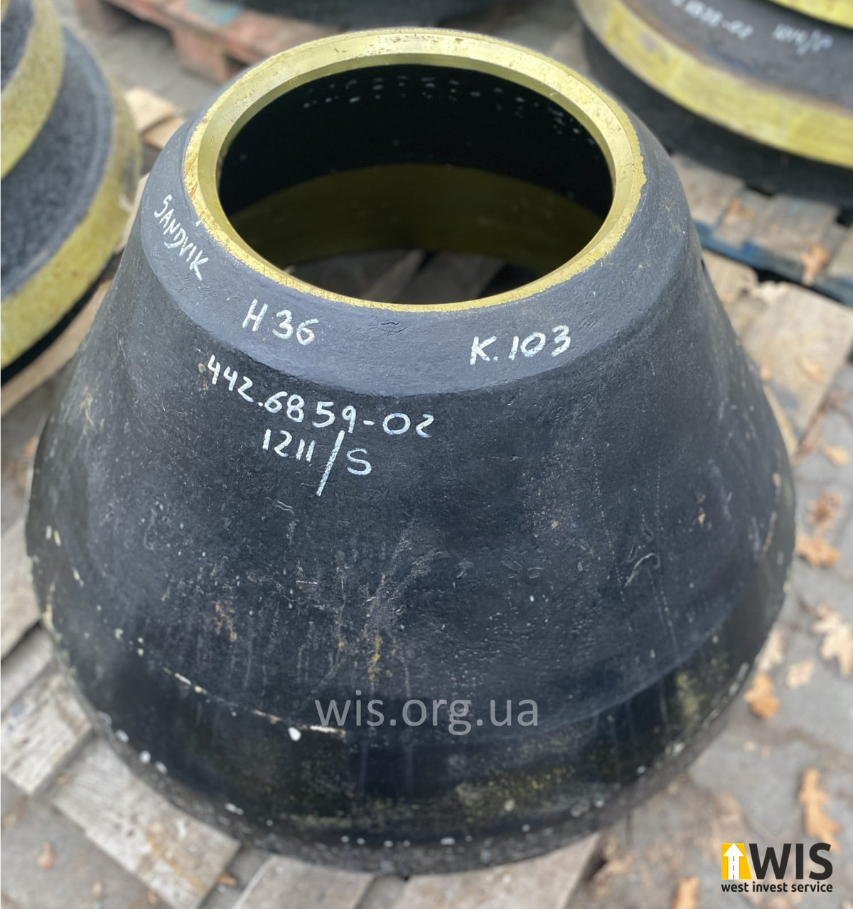 Внутрішній конус дробарки Sandvik H36