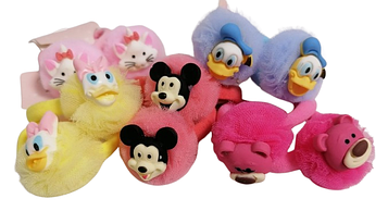 Бантик  з головою звірятка на резинці