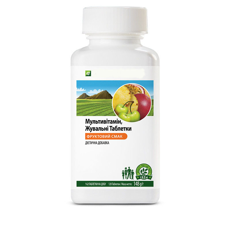 Мультивитамин, жевательные таблетки - фото 1 - id-p2348252771