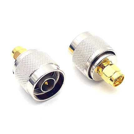 Перехідник-штекер SMA — штекер N, фото 1