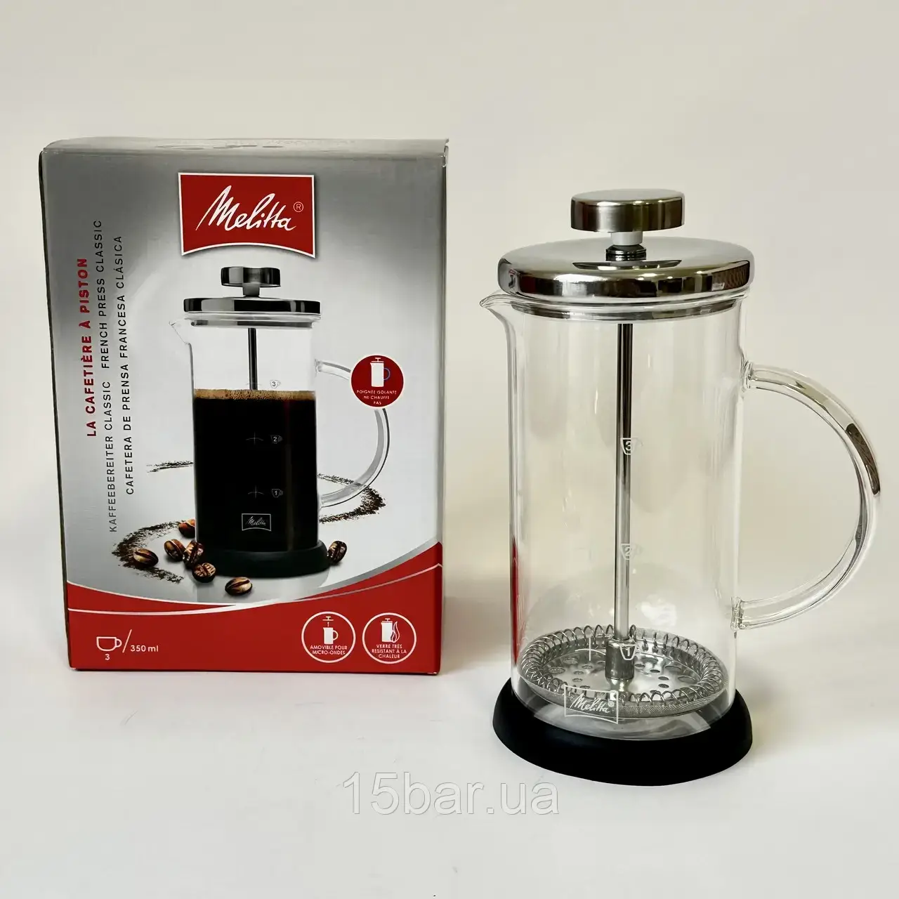 Френч-прес Melitta Coffee Maker 350ml (4006508173082)