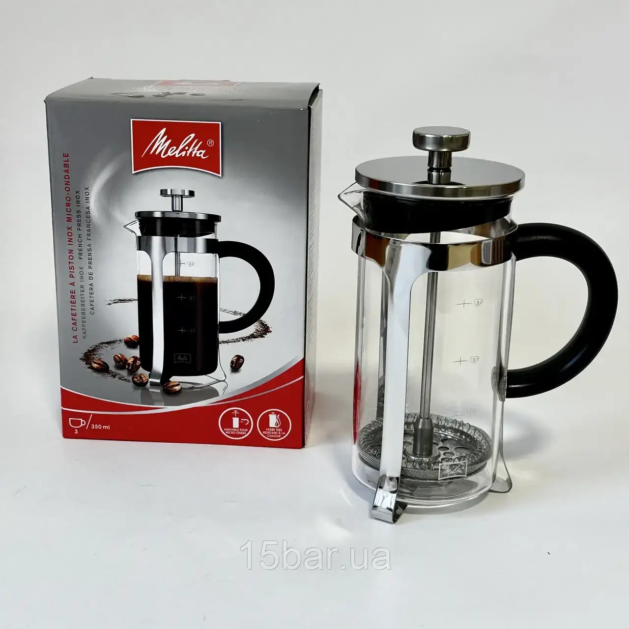 Френч-пресс Melitta Premium 350ml (355788000040)