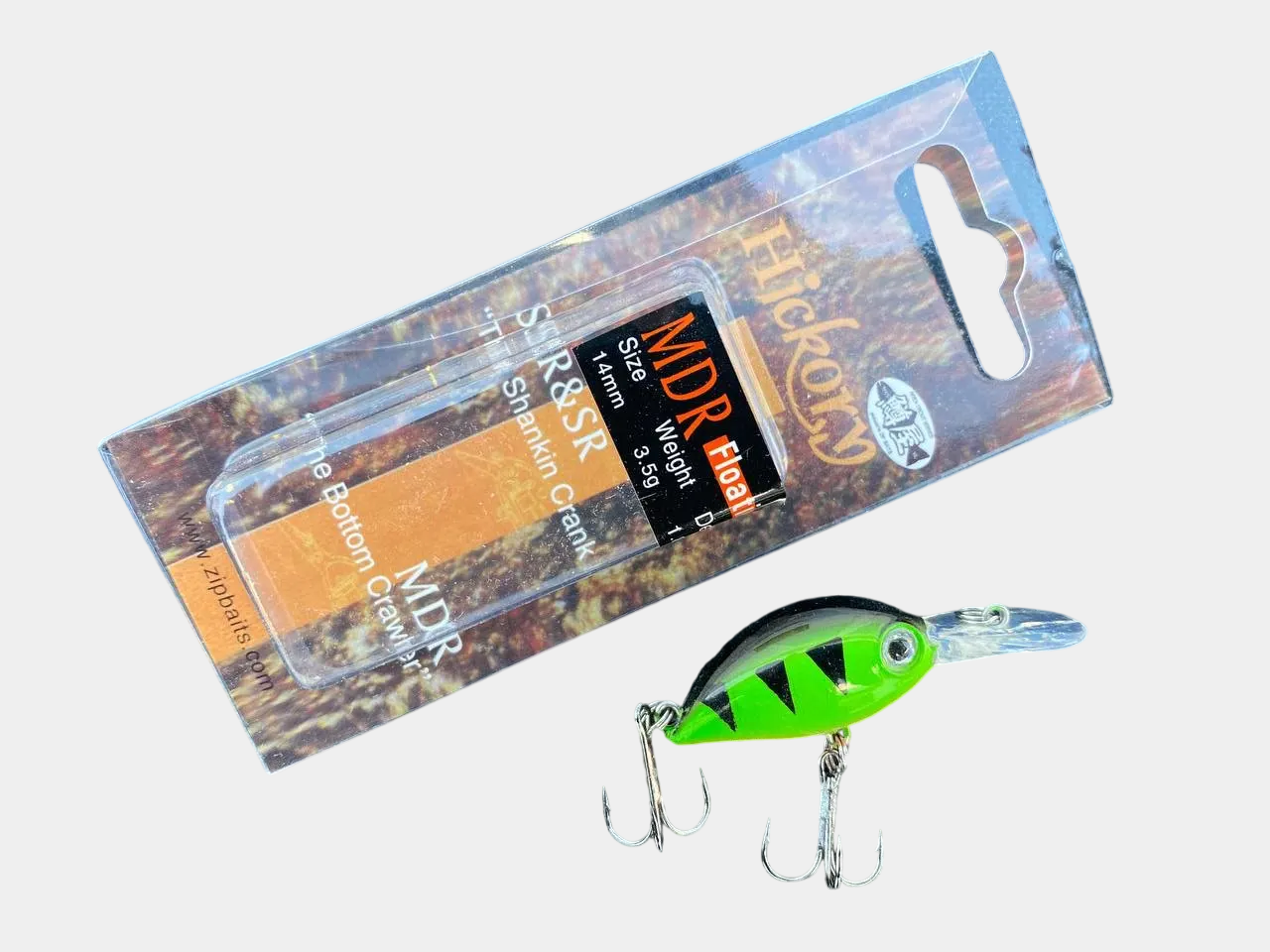 Воблер Кренк фет Hickory 34F MDR 34мм