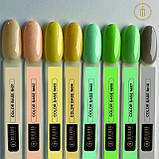 Каучукова основа для гель-лаку нігтів Кольорова Milano 15 мл № 18, фото 2