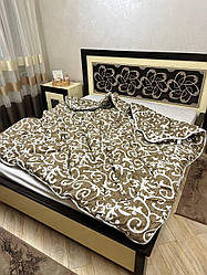 Ковдра вовняна закрита полікотон Вензель