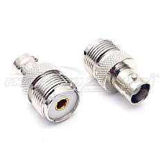 Перехідник гніздо BNC — гніздо UHF