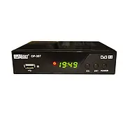 Цифровий ефірний приймач DVB-T2 Operasky OP-307 Ефірна приставка для телевізора із збереженням до 400 каналів, фото 3