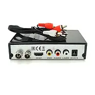 Цифровий ефірний приймач DVB-T2 Operasky OP-307 Ефірна приставка для телевізора із збереженням до 400 каналів, фото 4