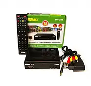 Цифровий ефірний приймач DVB-T2 Operasky OP-307 Ефірна приставка для телевізора із збереженням до 400 каналів, фото 6