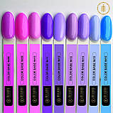 Каучукова основа для гель-лаку нігтів Кольорова Milano 15 мл № 12, фото 2