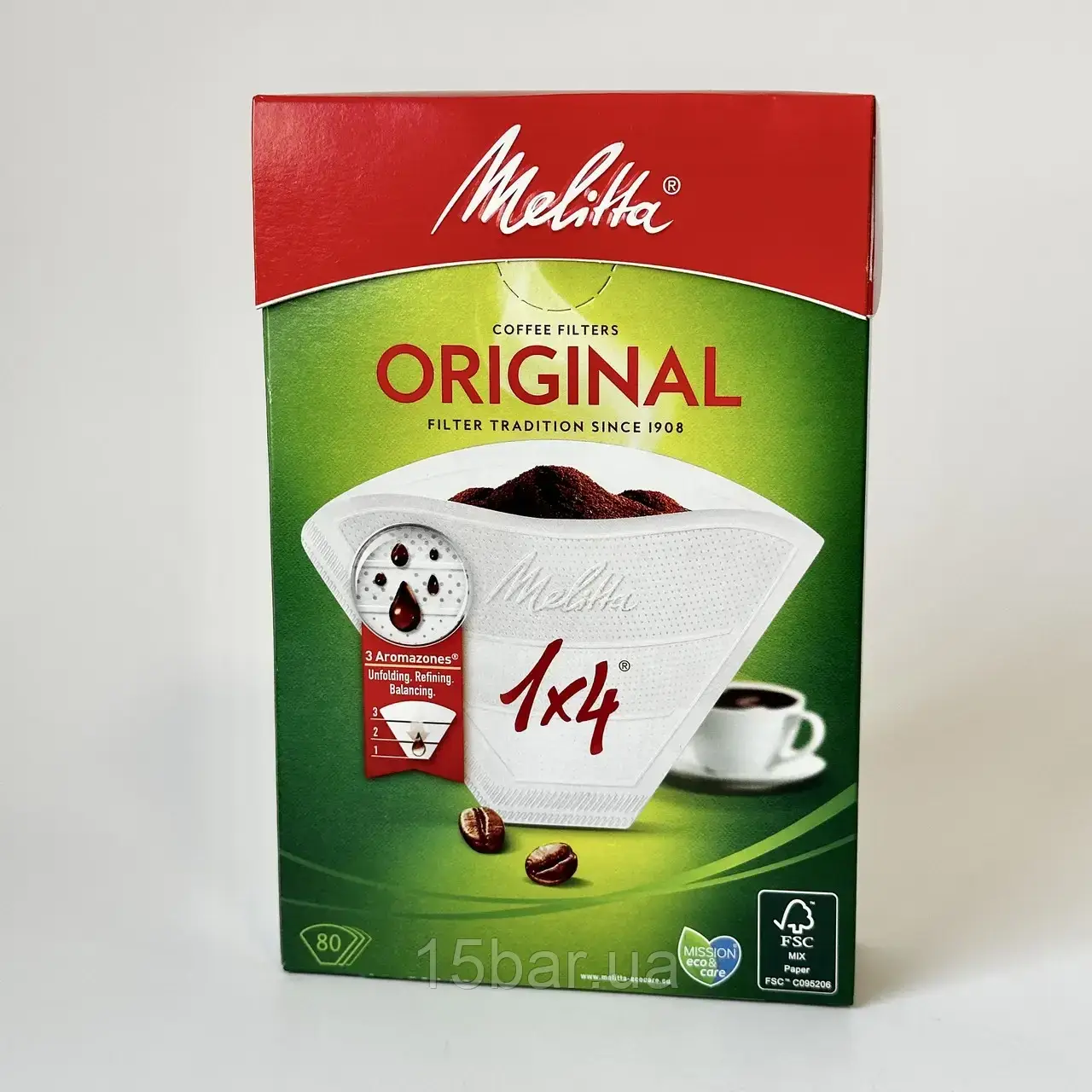 Паперові фільтри Melitta 1X4/80 (4006508200450)