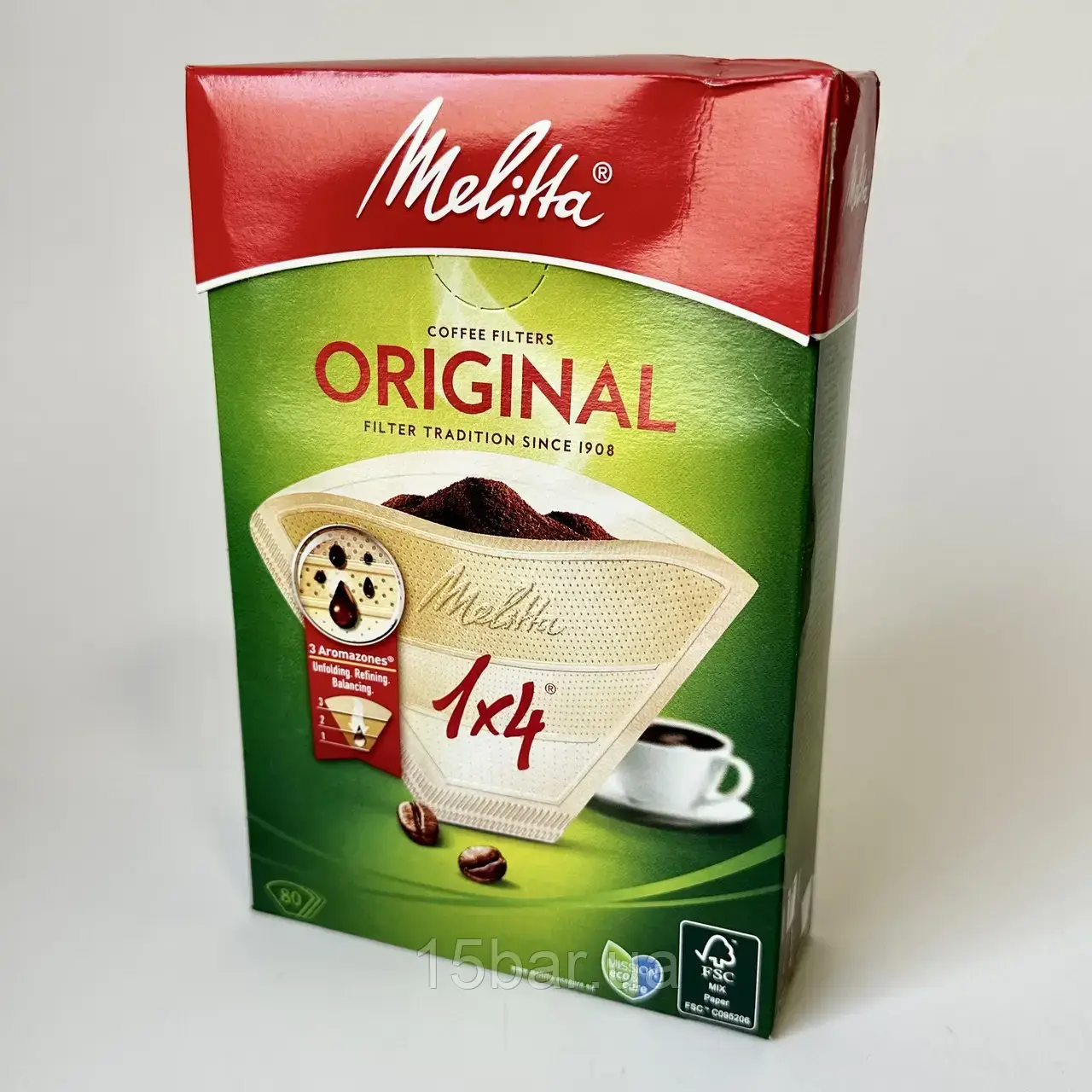 Паперові фільтри Melitta 1x4/80 (4006508122394)