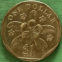 Монета Сінгапуру 1 долар 1990-2006 рр