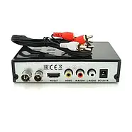 Цифровий ефірний приймач DVB-T2 Operasky OP-407 Ефірна приставка для телевізора із збереженням до 400 каналів, фото 2