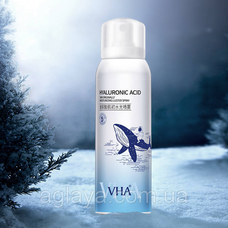Тонер-спрей з гіалуроновою кислотою зволожувальний VHA Hyaluronic Acid Skin Originally Moisturizing Luster Spray
