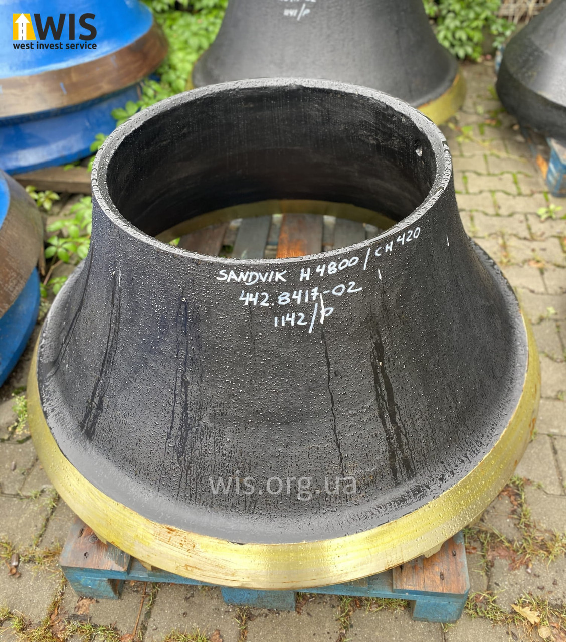 Зовнішній конус дробарки Sandvik H4800, H4000, CH440
