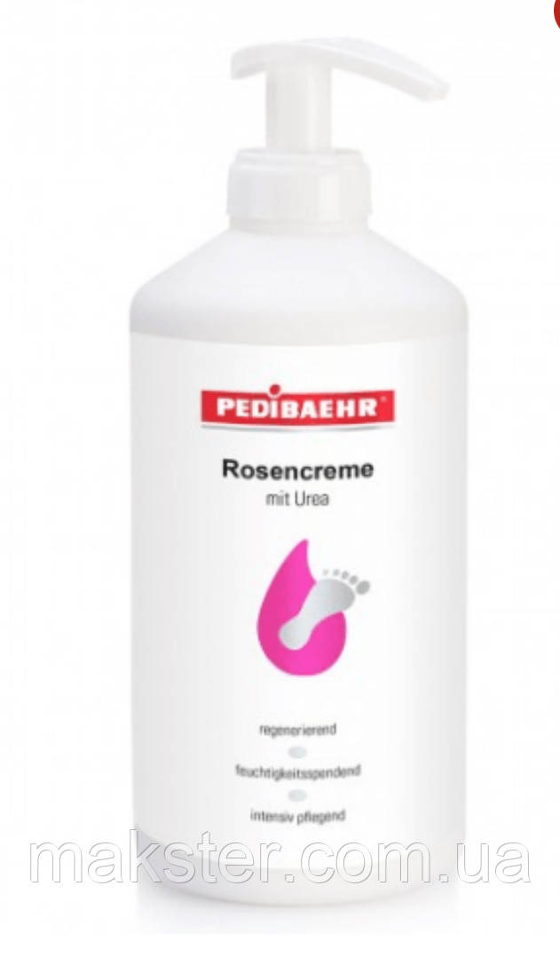 КРЕМ З 10%-НОЮ МОЧЕВИНОЮ ТА ТРОЯНДОВОЮ ОЛІЄЮ ДЛЯ НІГ 500 МЛ (ROSE CREAM), PEDIBAEHR